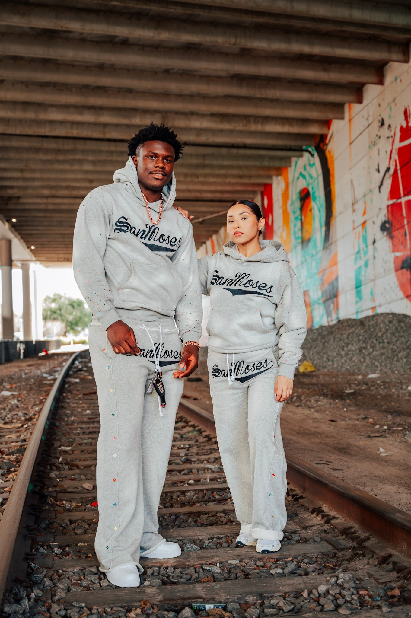 Gray riot oversized set.