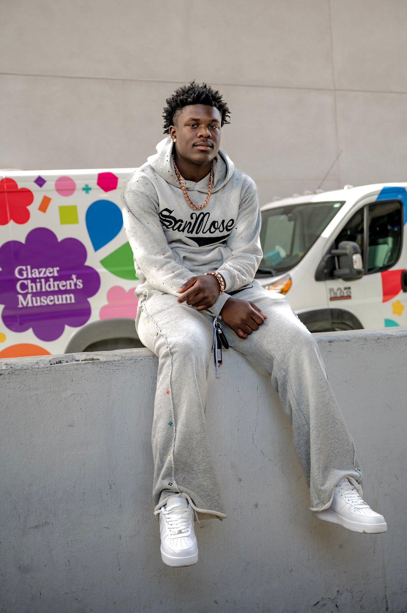 Gray riot oversized set.